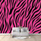 Pink Zebra Pattern Mural Wallpaper Photo Home Pink Purple Backdrop Wall Photo Mural Wallpaper Living Room Bedroom Theme Hotel Warm Decor Papel Mural 250x175 cm