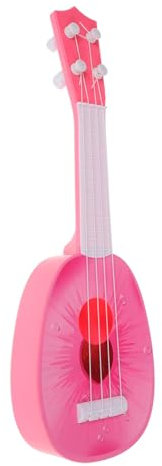 PHENOFICE Fruchtgitarre Für Kinder Mini Musikinstrument Aus Kunststoff Einfach Zu Spielen Für Anfänger Kinderspielzeug Mit Fruchtform Musikerleben