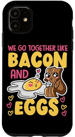 Wir gehen zusammen wie Speck und Eier Hülle für iPhone 11