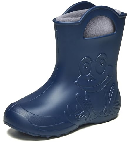 Ladeheid Eva Kinder Gummistiefel Regenschuhe gefüttert LA-CA-03