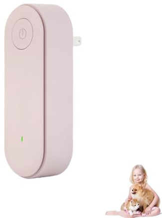 Molova Air Care, Luftreiniger Geruchskiller, Plug-in, für Schlafzimmer/Haus/Wohnzimmer/Tierzimmer (Rosa,1 x AirCare)