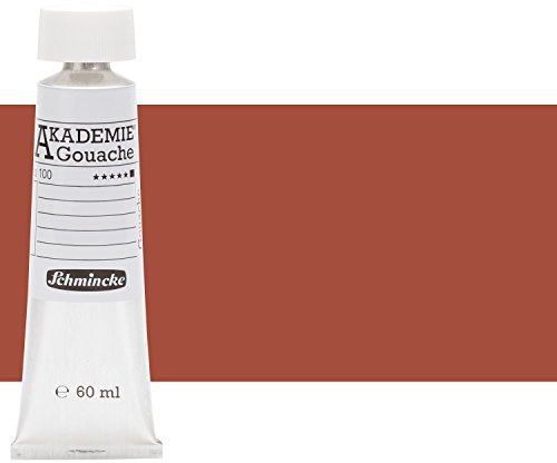 Schmincke – AKADEMIE® Gouache - feine Künstler-Gouache, Siena gebrannt - 60 ml