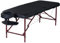 Master Massage 76 cm Roma Lit canapé Table de massage portable en noir W/acajou