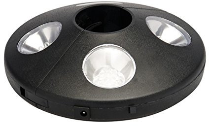 Silverline 153662 - Lámpara LED para sombrilla (24 LED)