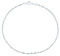 Bling Jewelry Chaîne De Singapour Bracelet De Cheville Torsadé Pour Femmes Adolescents En Argent Sterling .925 9 Pouces Fabriqué En Inde