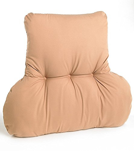 The Bettersleep Company Shaped Lumbar Back Support Cushion (Sand) Perfect for chair & sofa offering comfort and support