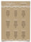 Hochzeit Sitzplan Plakat Sitzordnung individuell - Rustikal Kraftpapier Look