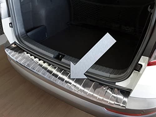 Spangenberg Edelstahl Ladekantenschutz kompatibel mit Skoda Karoq SUV vor Facelift Baujahre 07.2017-11.2021 Art. 3235188