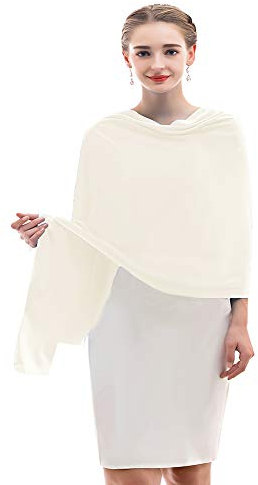 olyrjie Chiffon-Schal und Wickeltücher für Damen, warme Schals, Hochzeit, Abend, Brautschal, Pashmina-Schal, Gremay, Einheitsgröße