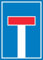 Sackgasse Aufkleber A7 (74x105mm)
