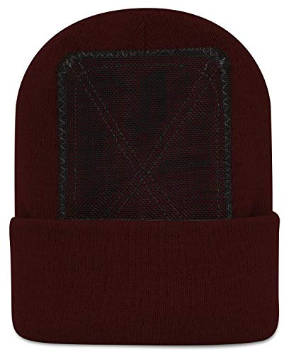 BACKSPIN Sportswear - Headspin Beanie - Cap Mütze, Farbe:Weinrot, Größe:One Size