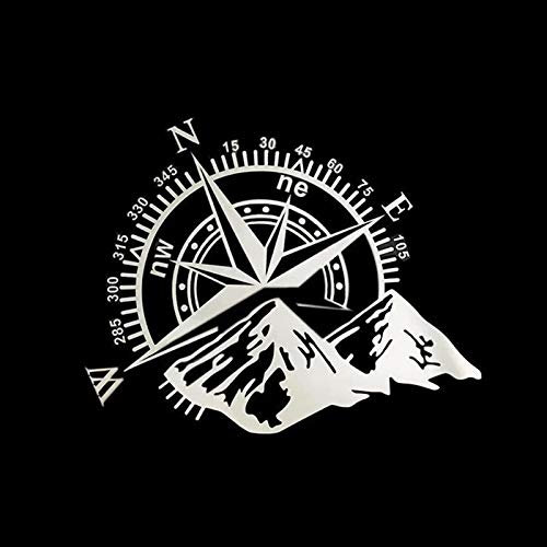 Fahou 48 * 34cm Offroad Compass Car Sticker Rose Navigate Vinyl Decal Sticker Car Truck Auto Laptop Car Door And Bonnet