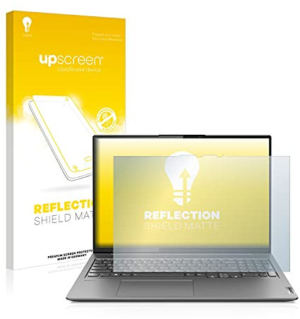 upscreen Entspiegelungs-Schutzfolie für Lenovo Yoga Slim 7 Pro 16 Displayschutz-Folie Matt [Anti-Reflex, Anti-Fingerprint]