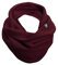 Manufaktur13 Knit Loop - Schlauchschal, Strick Loop mit Waffle Knit Muster, Wollschal/Langschal in versch. Farben erhältlich (M13) (Bordeaux)
