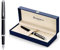 Waterman Hémisphère Füllfederhalter mit Gravur | Geschenk für Mann und Frau | inspiriert von Pariser Mode | personalisiert | graviert | Blaue Tinte | Mittlere Spitze (LACK SCHWARZ C.C.)