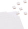 Craftelier - Cuadrados Adhesivos de Foam | Diseñado para Proyectos de Scrapbooking y Manualidades | Incluye 1600 Uds. | 3 Tamaños 1 mm (0.04), 2 mm (0.08) y 3 mm (0.12) | Color Blanco