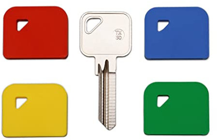 Large Square Silicon Rubber TX3D Key Caps Covers (All Four)