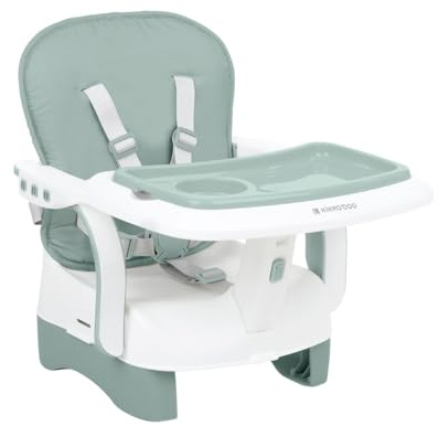 Kikkaboo chaise enfant siège d'appoint Chewy double plateau ceinture de sécurité, coloris:verdoyant