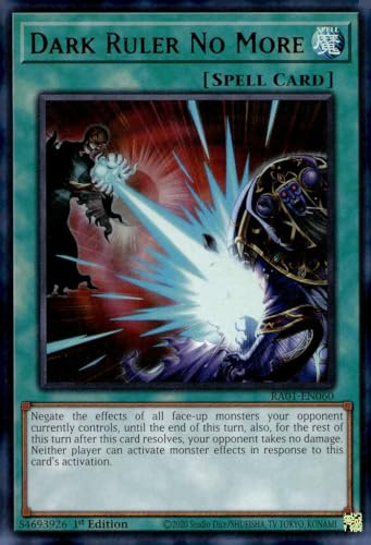 Dark Ruler No More (UR) – RA01-EN060 – Ultra Rare – 1. Auflage
