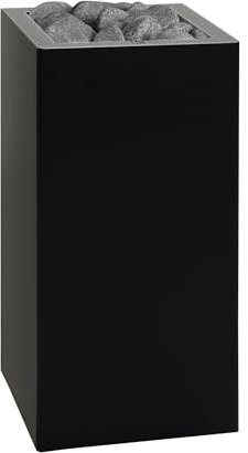 HUUM Core Black - Stufa per sauna finlandese, 6 kW