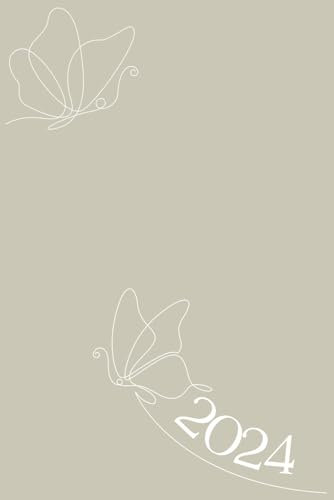 2024 Bullet Style Journal Planner | Full Dated 2024 Planner & Journal | Themed Monthly Pre-Made Trackers and Logs