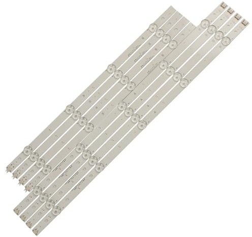 LOTOAK Rétroéclairage LED 32 pièces (4 TV) 49 Pouces, Compatible for LG 49LG61CH-CK 49UF640-ZA 49UF640V-ZA 49UF6407 LGE-WICOP-49inch-UHD-REV06-A/B-150710 (Color : 8PCS(1TV))