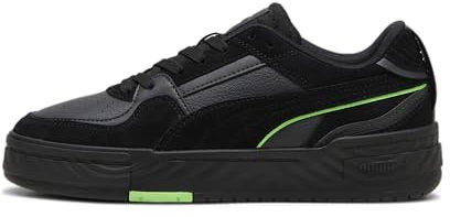 PUMA Herren Mercedes AMG Petronas F1 CA Pro Schuhe, Schwarz-Flach, Mittelgrau, Größe 45, Schwarz, flach, mittelgrau, 45 EU