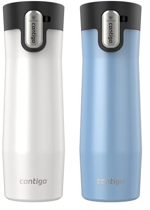 Contigo® AUTOSEAL® West Loop Vacuum-Insulated Stainless Steel Travel Mug with Easy-Clean Lid, 20 oz