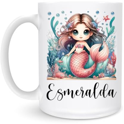 Tea Mug Mer-Maid Stoneware Coffee Mug Modern Jumbo Mug Funny Ceramic Mug for Home Beer 330Ml