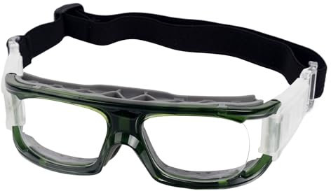 Andux Basketball Soccer Football Sports Protective Eyewear Goggles Eye Safety Glasses LQYJ-06 (Tampon gris)