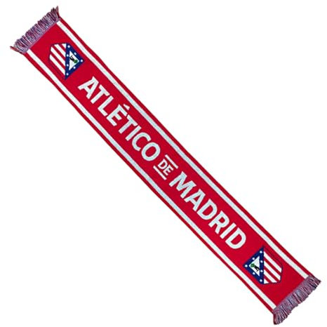 Écharpe officielle de l'équipe de football de Madrid, écharpe de football de l'Atlético Madrid, écharpe de football pour cadeau, célébrations, (écharpe, unique), Atmadrid2, taille unique