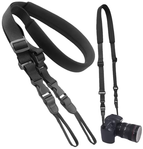 Rbleote Kameragurt, 1 Stück Professioneller Kamera Gurt, Verstellbarer Camera Strap Für Canon Nikon Sony Fujifilm Olympus Dslr/Slr Spiegelreflexkameras, Kamera Schultergurt