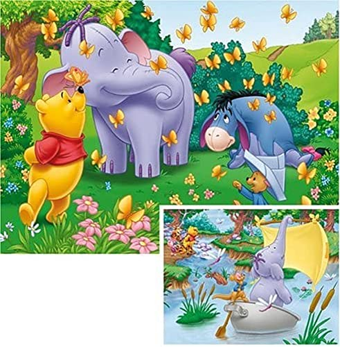 Ravensburger 09075 - Winnie Pooh: Begegnung Heffalumps