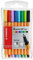 STABILO - Fineliner - point 88 Mini - 8er Pack - mit 8 verschiedenen Farben