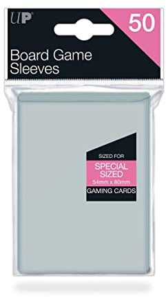 Ultra Pro 82915 Board Game Sleeves - Special Size 54 x 80 mm (50 Einsteckhüllen)