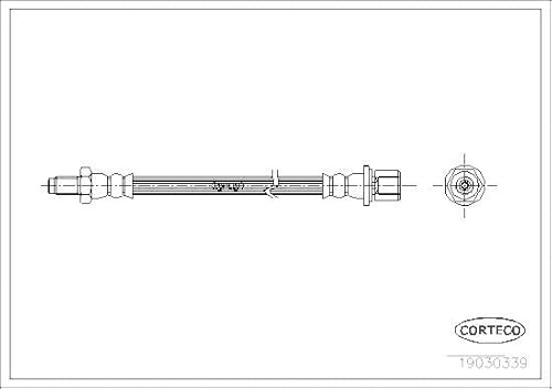 Corteco 19030339 Brake Hose