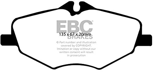 EBC Brakes DP41488R Yellow stuff Brake Pads