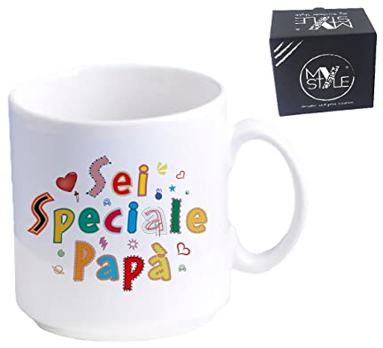 My Custom Style tazzina Espresso #papà-SpecialePapà# Senza piattino
