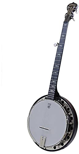 Deering Artisan Goodtime Special Bluegrass Banjo mit 5 Saiten, Resonator und Tonring, hergestellt in den USA