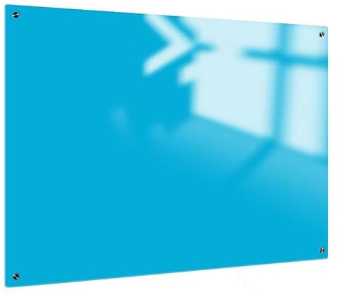 Whiteboard Glas Solid Eis Blau Magnetisch 100x200 cm | Sam Creative Whiteboard | Design Whiteboard aus Glas