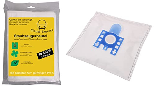 20 Stück Staubsaugerbeutel kompatibel mit Miele S8340 Allergie I Miele S 8340 Allergie I Miele S8340 Allergiker Staubsauger I mit Mikrofilter I verbesserter Adapter aus Kunststoff