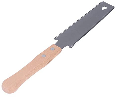 Doppelseitige Säge, Kleine Handzugsäge Doppelseitige Handsäge Holzgriff-Zuschnittsäge für Holzbearbeitung DIY 310 Mm, Steinsägen