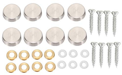 16 mm Stainless Steel Screw Cap Nails (Pack of 8)