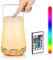Kinder LED Nachttischlampe 13 Farbwechsel RGB Touch Lampe Tragbare Atmosphäre Tischlampe 6-stufig dimmbar Fernbedienung Nachtlicht Timer Kinderzimmerlampe USB wiederaufladbare rote SOS-Außenlampe