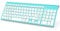 JOYACCESS Wireless Keyboard - Multi-Device Compatible for Laptop, Android, Windows, iMac, MacBook, iPad Air/Pro - Turquoise