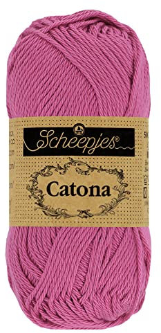 Scheepjes - Scheepjes Catona 251 Garden Rose Yarn - 10x50g