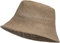 Caspar HT020 lässiger Damen Sommer Fischerhut Bucket Hat aus Toyo Stroh, Farbe:Taupe, Accessoires:One Size