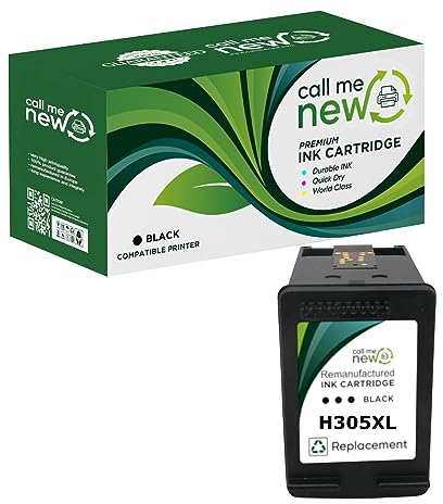 callmenew DRUCKER Tinte PATRONE Remanufactured Kompatibel für HP 305XL schwarz DeskJet 2630 2633 3700 3720 3730 Envy 5000 5010 5030