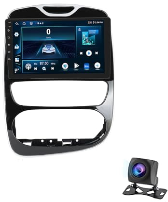 Android 12 Multimedia Player 2 Din 10 Zoll Touchscreen Autoradio Für Renault Clio 4 BH98 KH98 2012 - 2019 Mit Navi/BT WiFi/GPS Rückfahrkamera Wireless Carplay Und Android Auto Unterstützt ( Color : S1