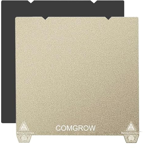Ender 3 V3 SE PEI Federstahl 235x235mm,Textur PEI Platte Magnetisches Flexibles Heizbett, 235 mm para Creality K1/Ender 3 V3 KE/Ender 3/Ender 3 V2/Ender 3 V2 Neo/Ender 3 Neo/CR-10 SE